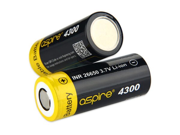 Aspire 26650 Battery 4300mAh 40A